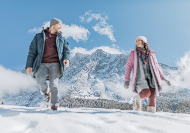     Téli túrázás a Tiroler Zugspitz Arénában 